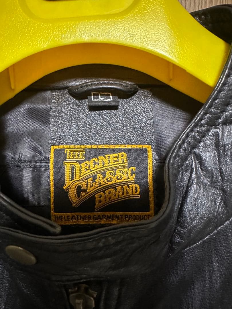 DEGNER CLASSICS 8SJ レザーライダースジャケット 羊革