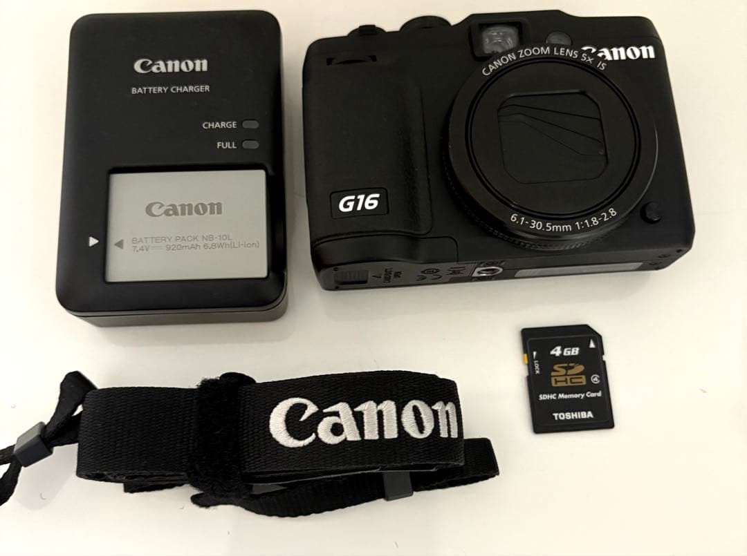 【動作確認済】Canon G16 コンパクトデジタルカメラ