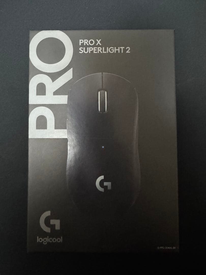 Logicool PRO X SUPERLIGHT 2 ブラック 本体