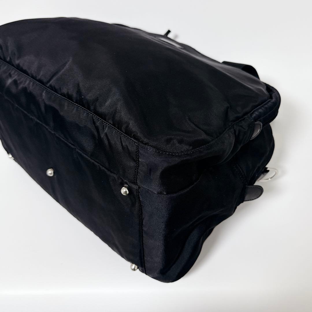 【24時間以内発送】アニエスべー ボヤージュ ナイロン ボストンバッグ ブラック