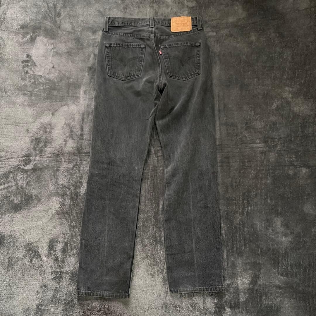 美品！アメリカ製　90s リーバイス 501 サルファブラック W30L30