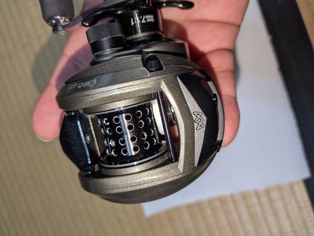 アブガルシア×ウェルダクト レボLT ウェルダクトカスタム 【マットブラック】