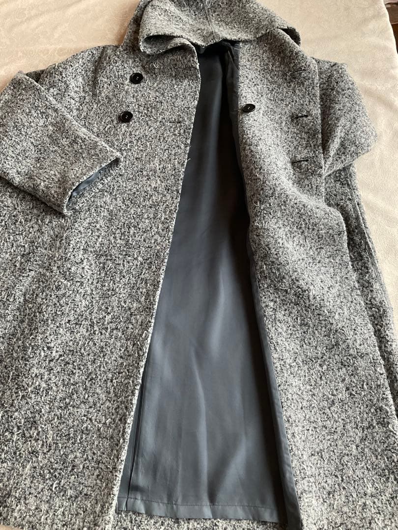 ヨーガンレール　ウールヒゲフェルト　フード付きコート