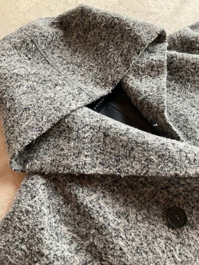 ヨーガンレール　ウールヒゲフェルト　フード付きコート