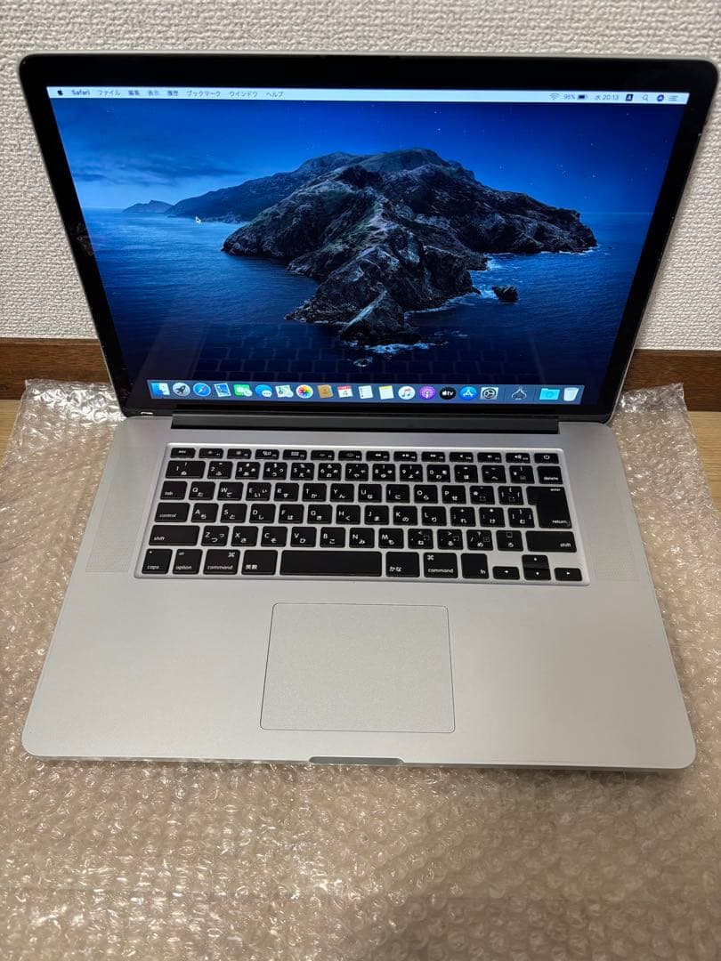 MacBook Pro 15インチ　A1398 256GB 8GB