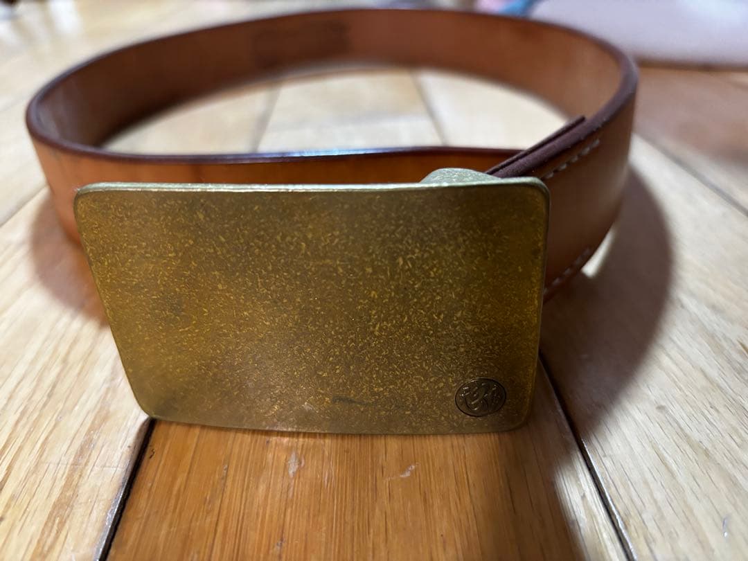 天神ワークス　LEATHER BELT- BE40