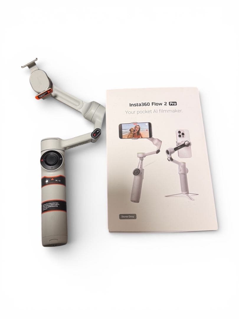 未使用品/Insta360 Flow 2 Pro スタビライザー/グレーカラー