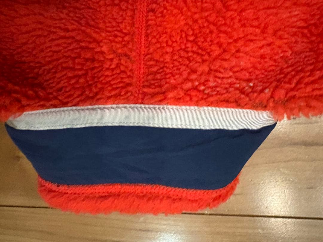 パタゴニア patagoniaレトロXベストMレッドフリースアウターインナー古着