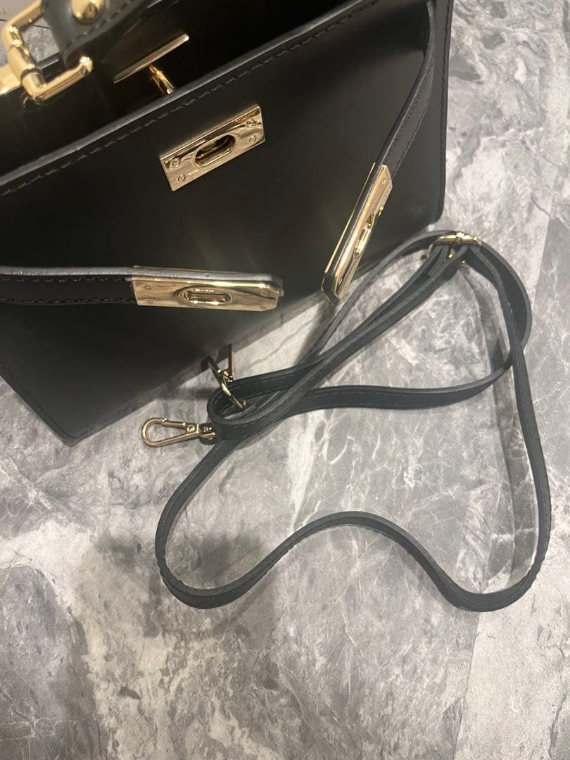 オウレンティCLASSIC 2WAY ショルダーバッグ ブラック