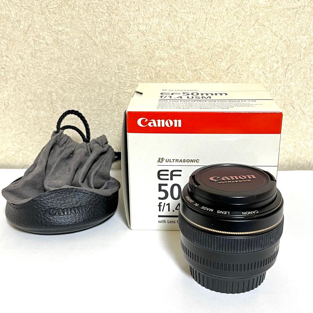 【ジャンク品】Canon EF 50mm f/1.4 レンズ