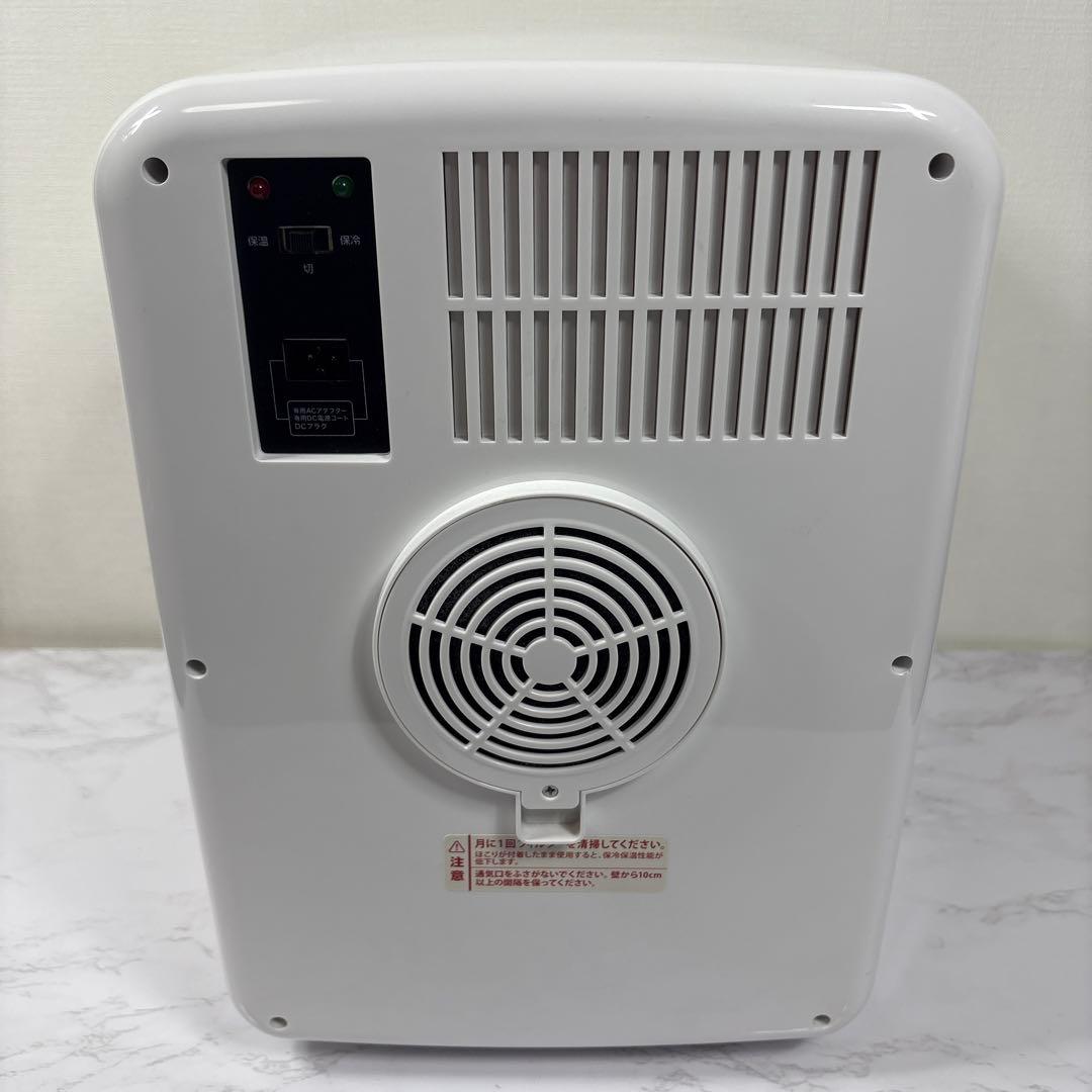 【美品】オーム電機 電子式保冷保温ボックス COK-R136-W 保温 保冷