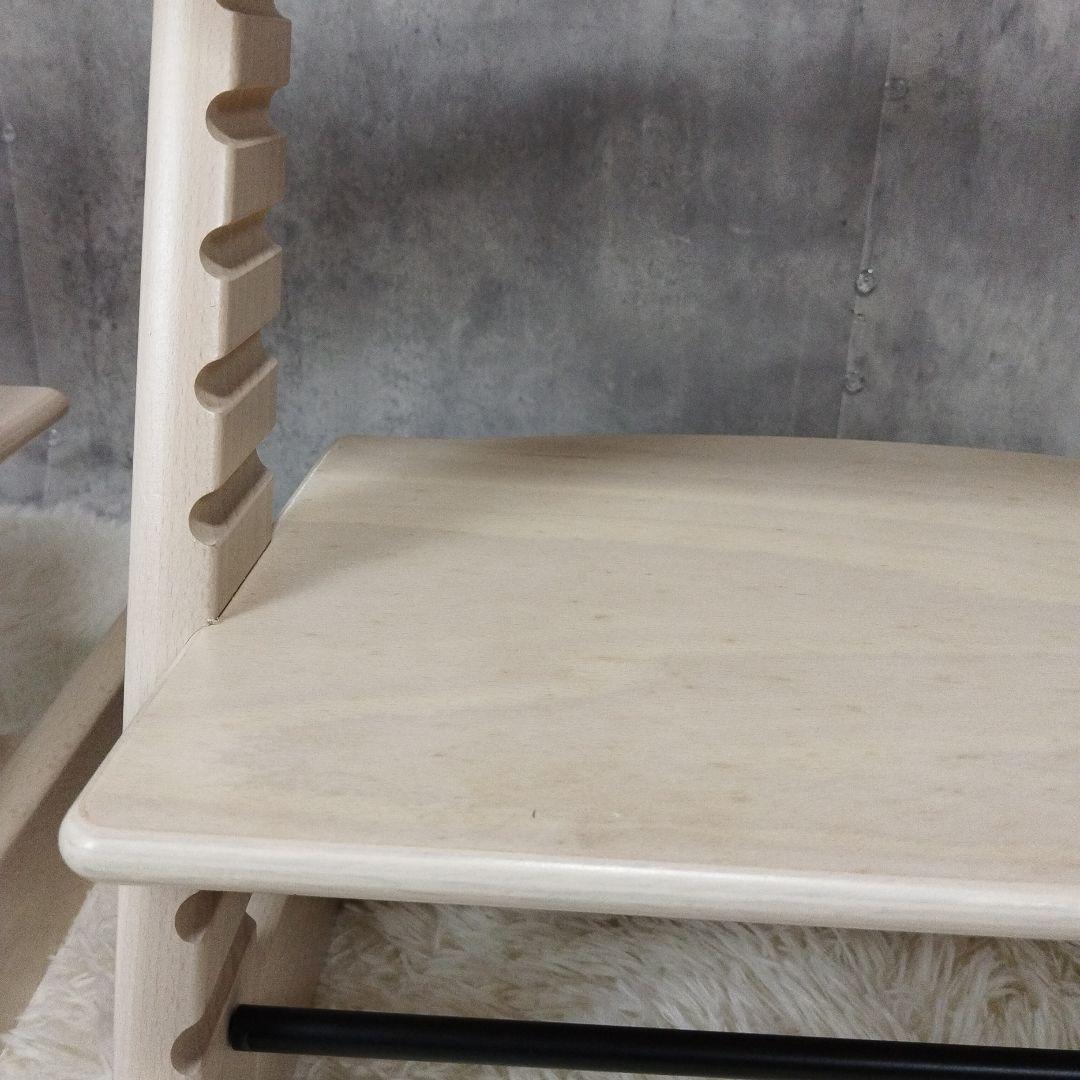 STOKKEストッケトリップトラップ ホワイトウォッシュシリアル4 2脚セット