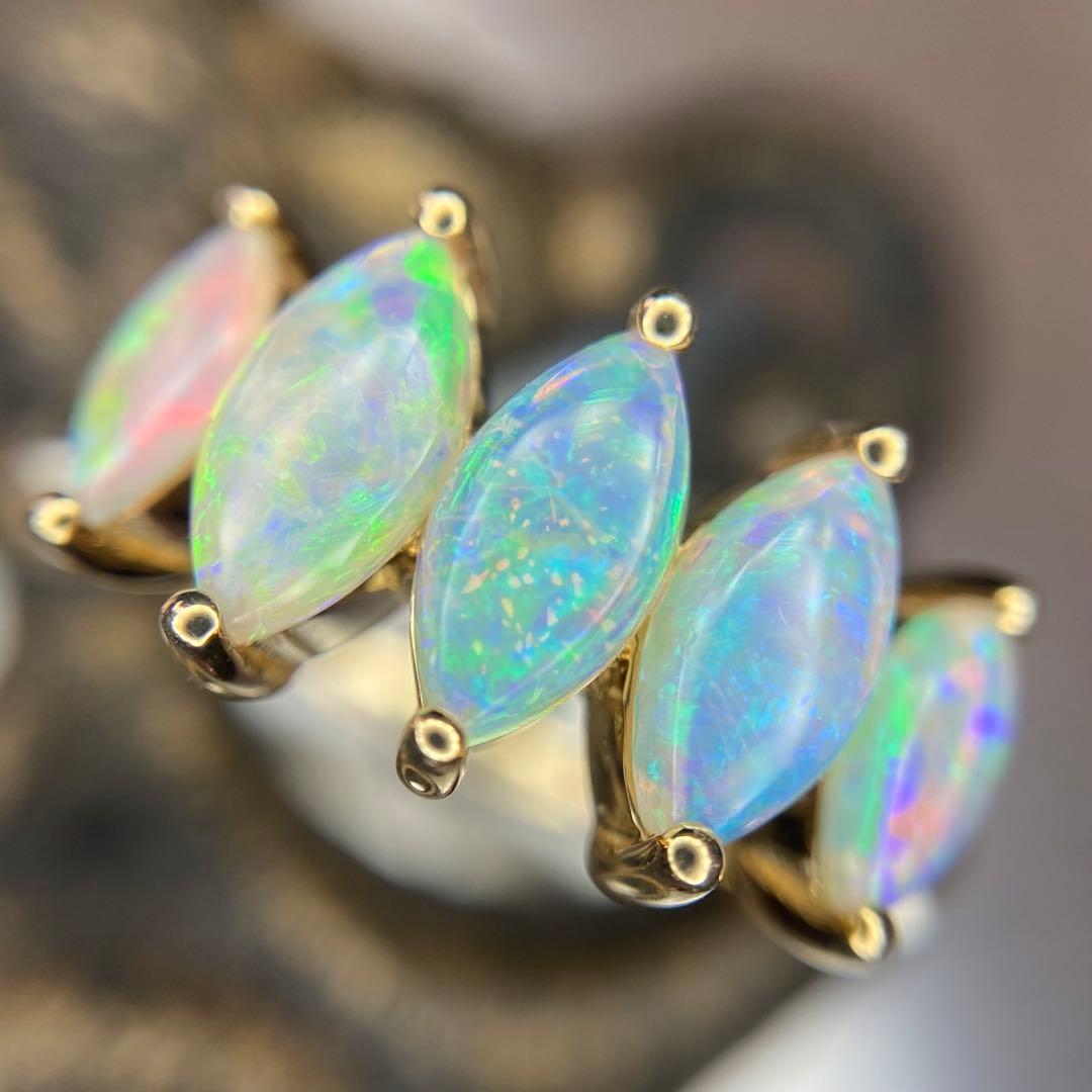 天然無処理 オパール￼ 計1.00ct K18『スペシャル・ヴィンテージ』