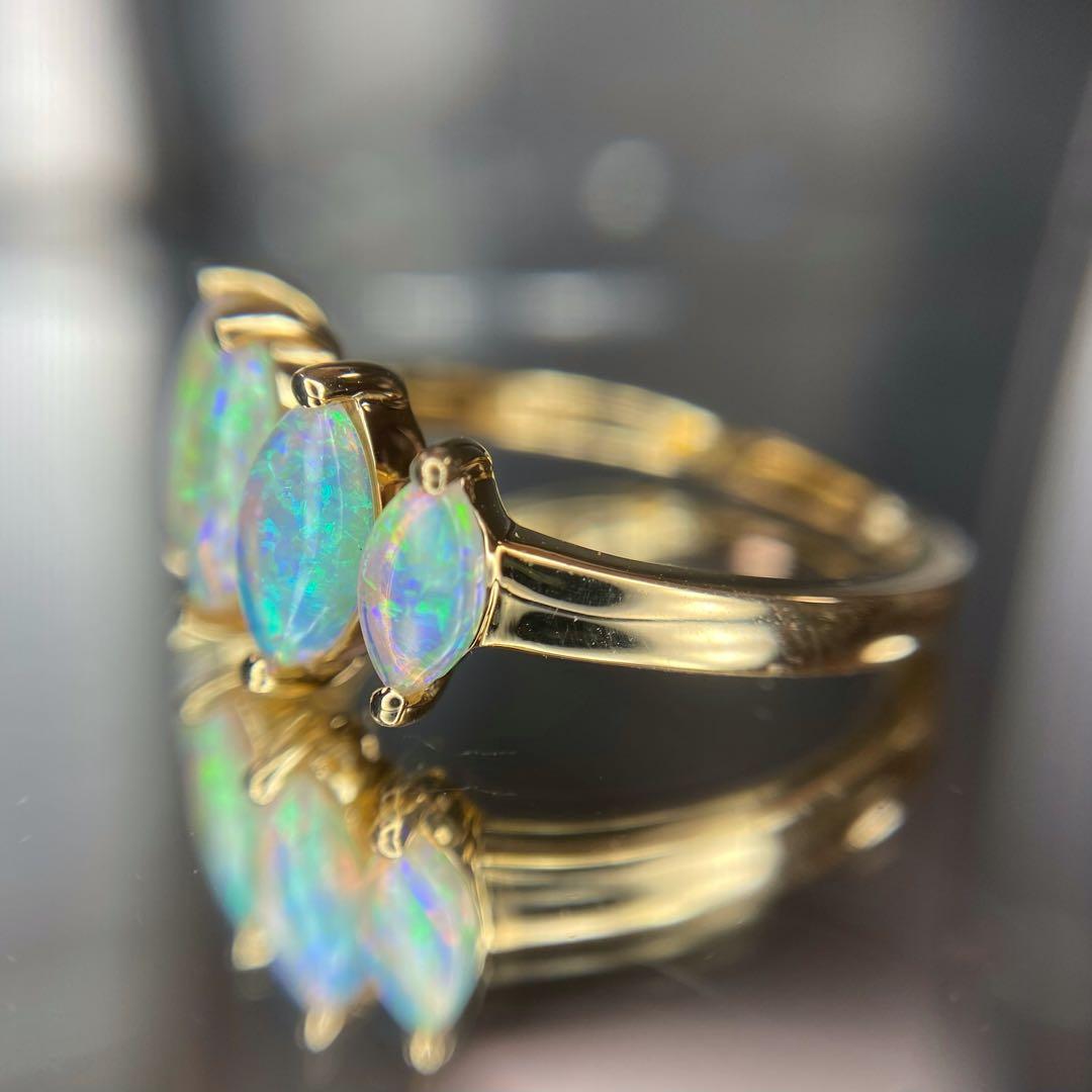 天然無処理 オパール￼ 計1.00ct K18『スペシャル・ヴィンテージ』