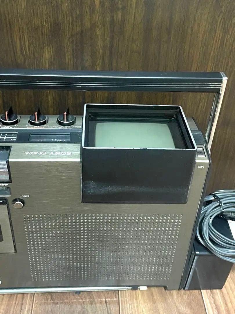 SONY ソニー ラジカセテレビ FX-402A 1978年