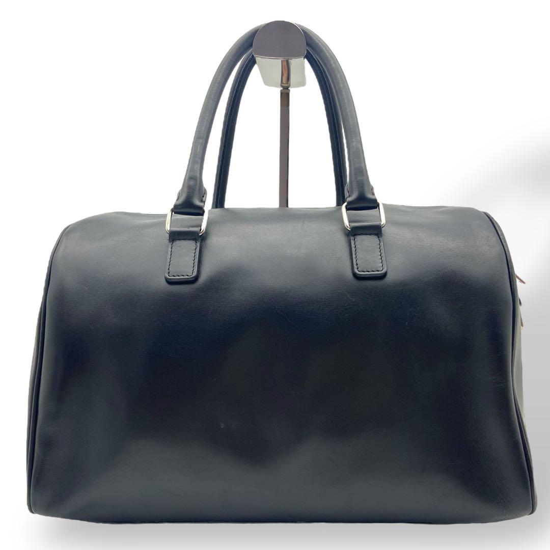 専用 サンローラン ボストンバッグ レザー ベイビーダッフル スタッズ 黒