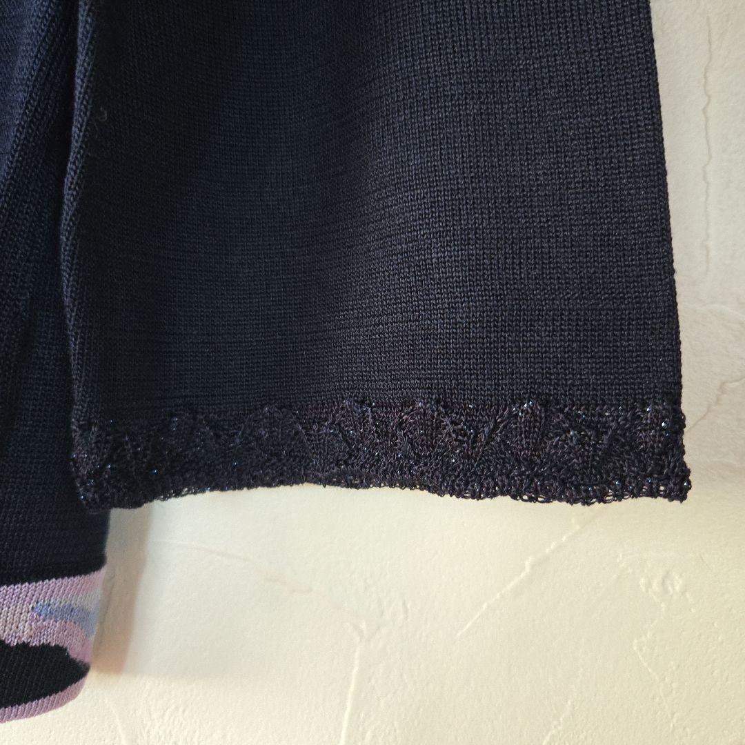 LEONARD FASHION 黒 長袖ニット