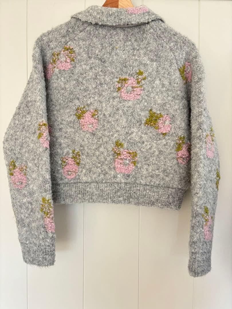 Gypsohila Flower Knit Jacket ジプソフィア