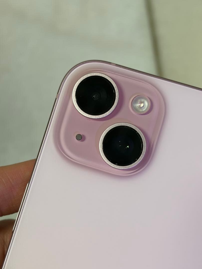 iPhone15/256GBピンク/ケース・フィルム付き