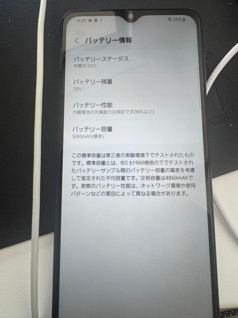 スマートフォン本体 Samsung Galaxy A32 5G 64GB Awesome White