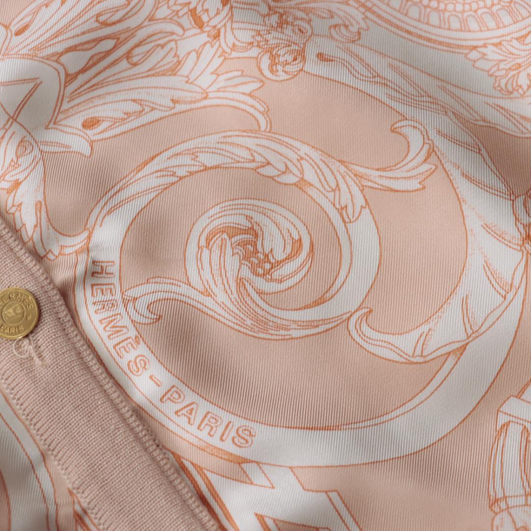 希少アンサンブル！エルメス　ツイルレーヌセットアップ　セリエボタン　カシミア