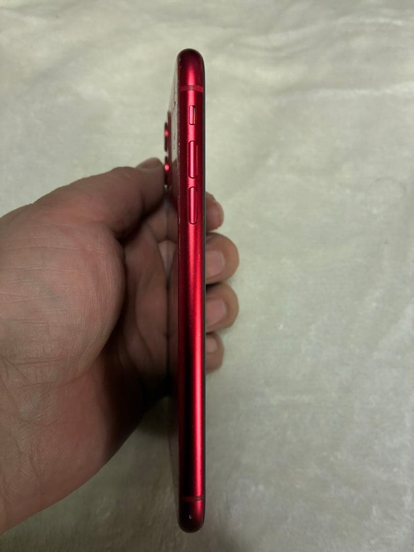 iPhone 11 レッド128GB 本体 SIMロック解除、初期化済み