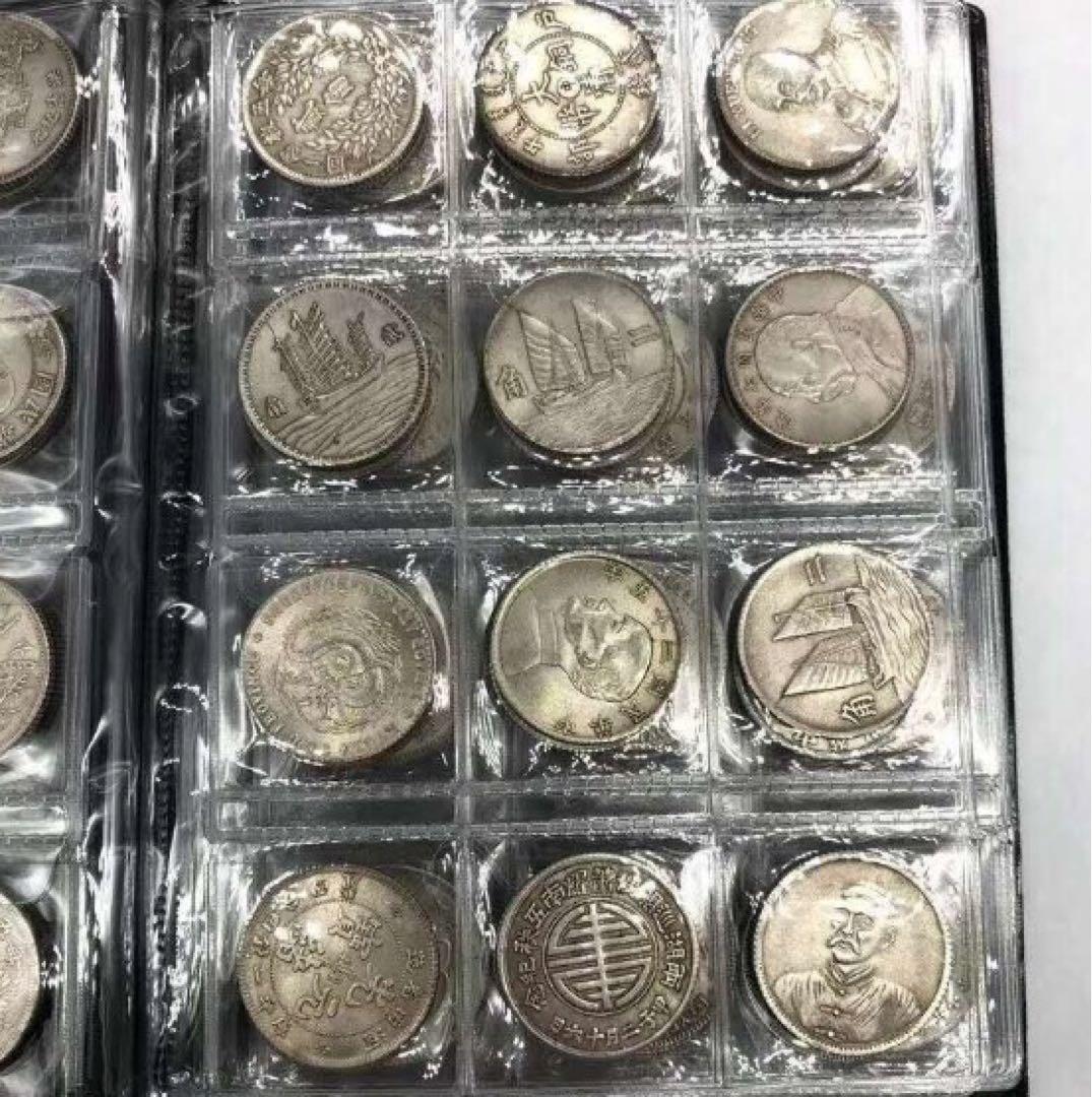 李*学様 個人収蔵 中国 中華民国 袁大頭銀元大清貨幣120枚