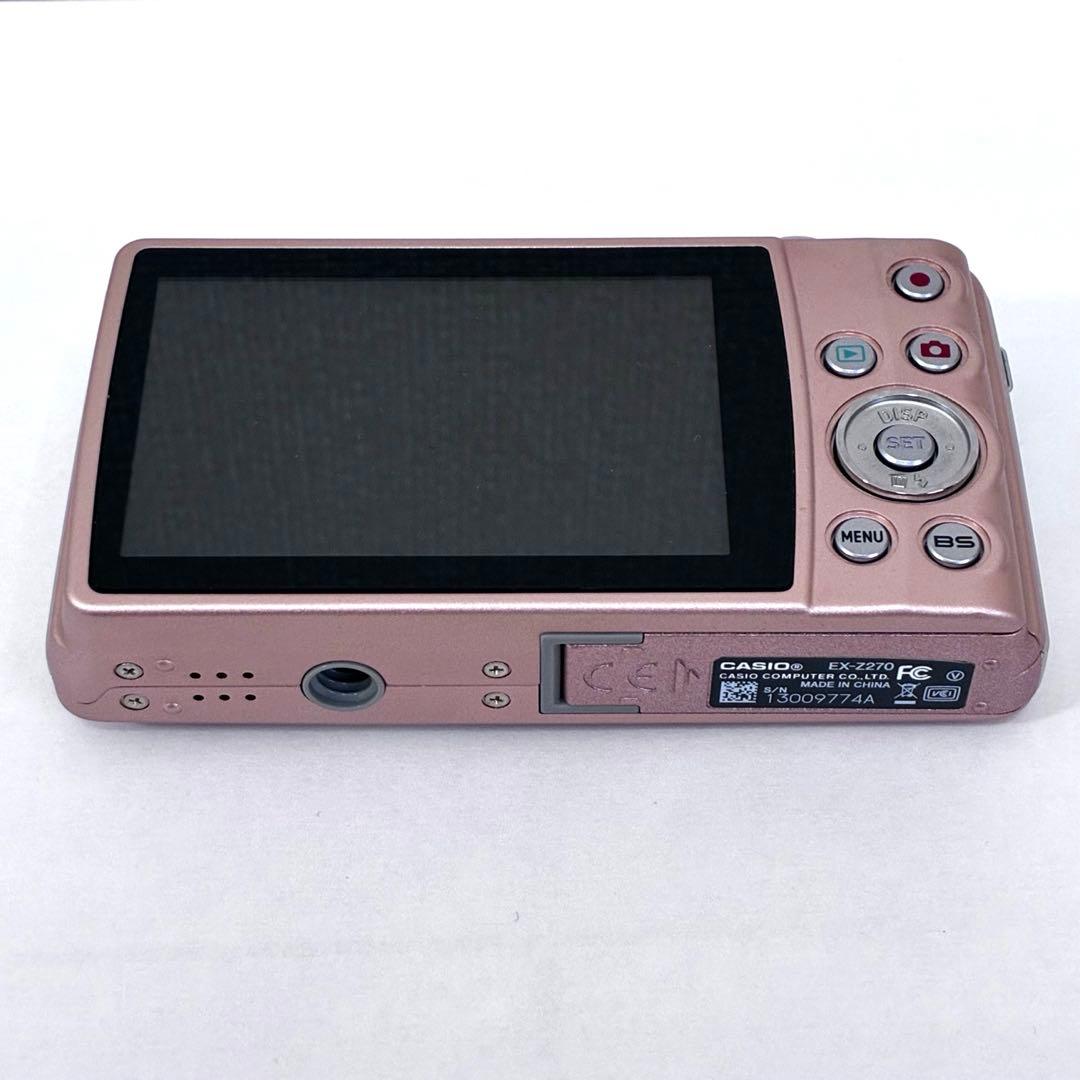 カシオ CASIO EXILIM EX-Z270 ピンク デジカメ