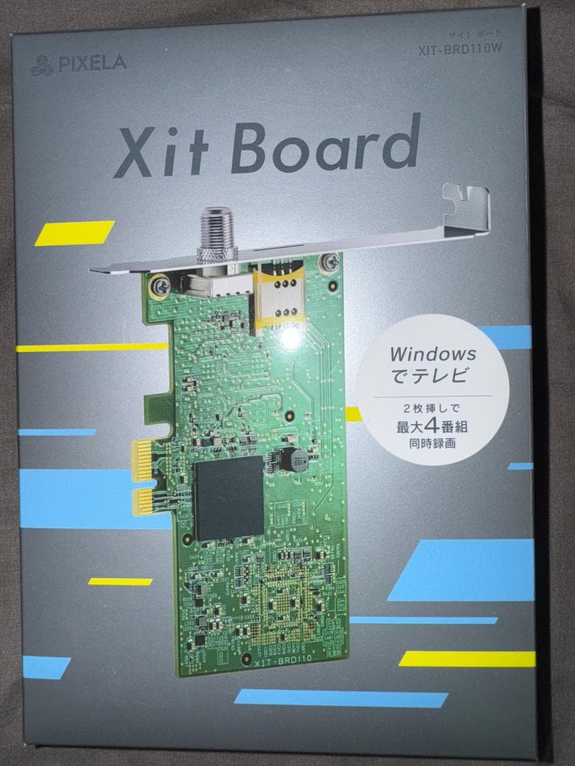 ピクセラ Xit Board 地上/BS PCIe接続 テレビチューナー