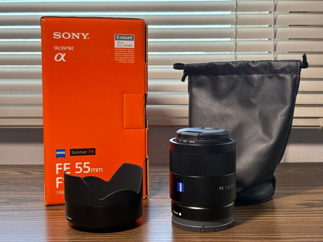 レンズ(単焦点) sony fe 55mm f1.8 za