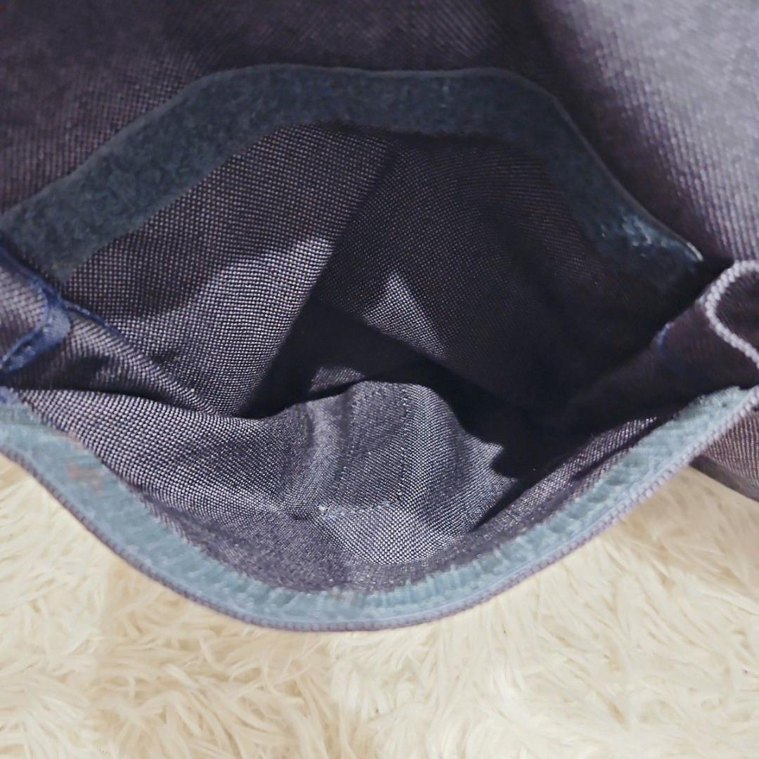 未使用級 ポータースモーキー ショルダーバッグ メッセンジャーバッグ ネイビー