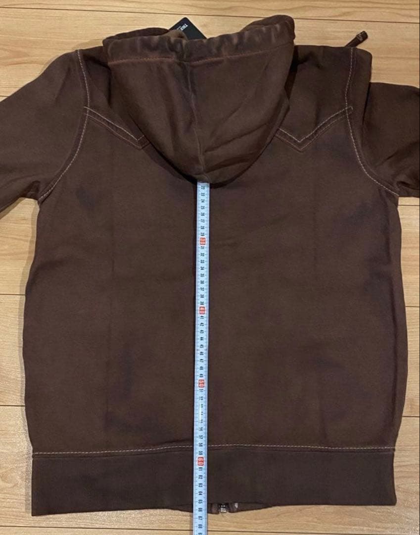 TRUE RELIGION ブラウン フード付きパーカー　※最終値下げ