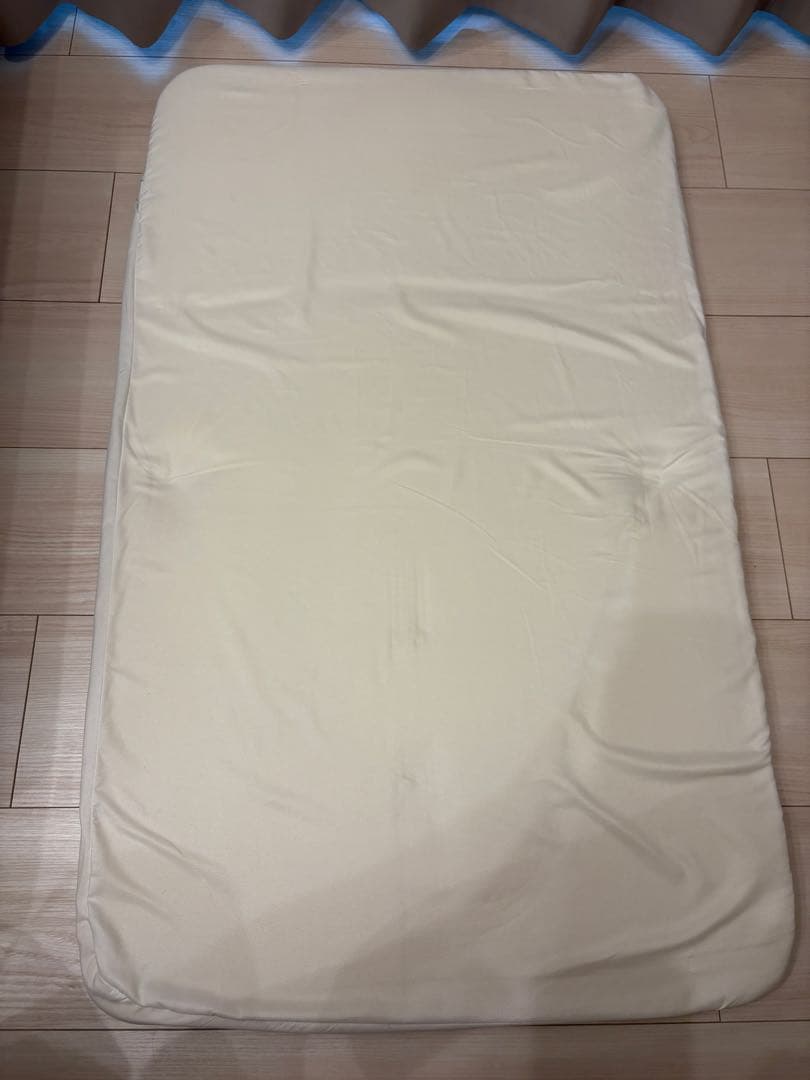 【Vinona】折りたたみ ベビーベッド (グレー)