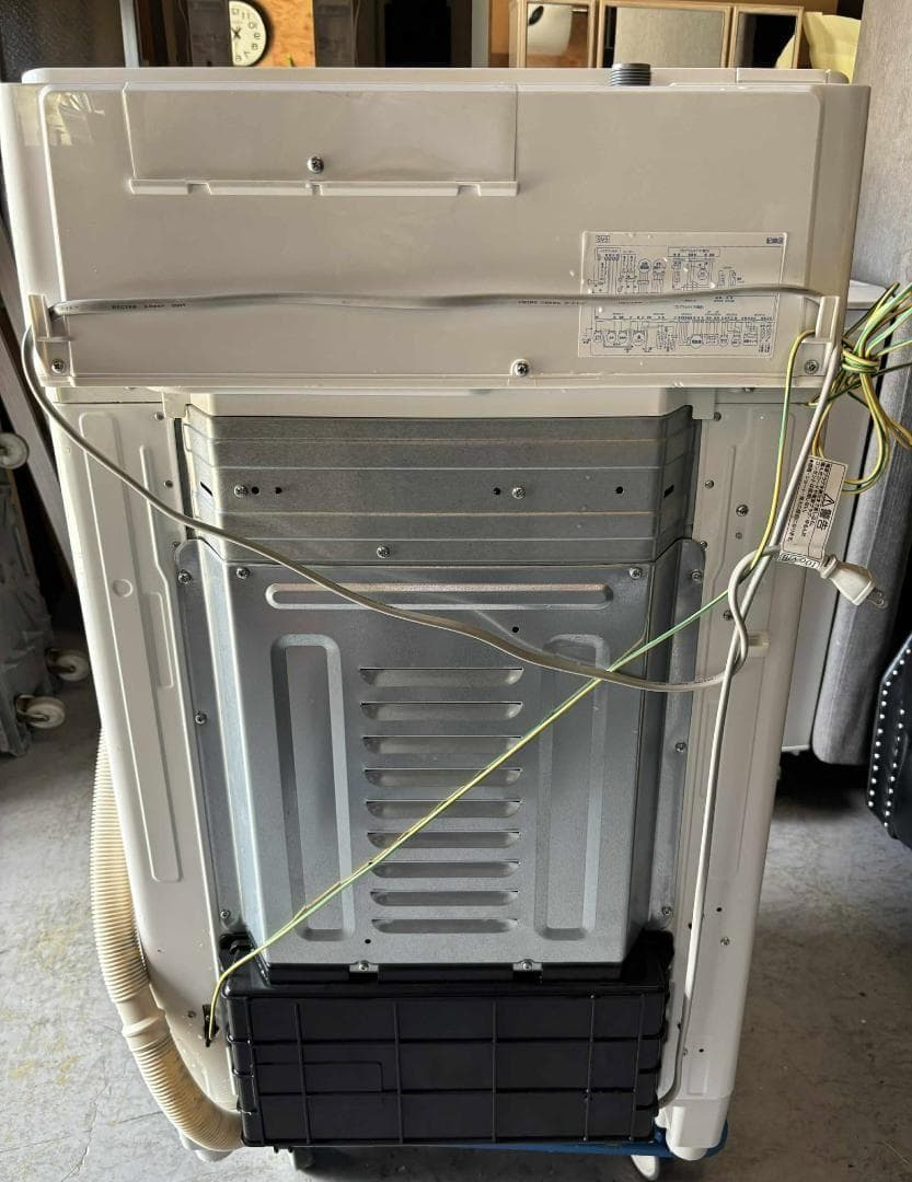 洗10kg乾5kg TOSHIBA 洗濯乾燥機AW-10SV5 分解クリーニング