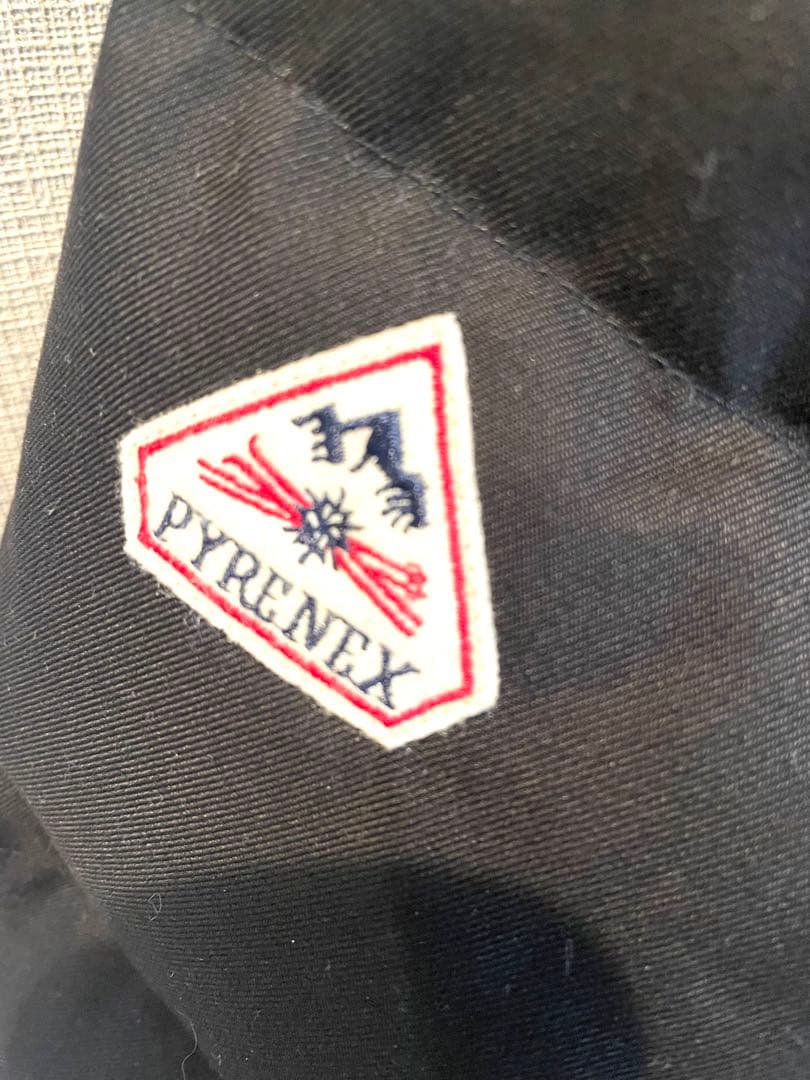 ピレネックス PYRENE GRENOBLE FUR ダウンコート38 黒