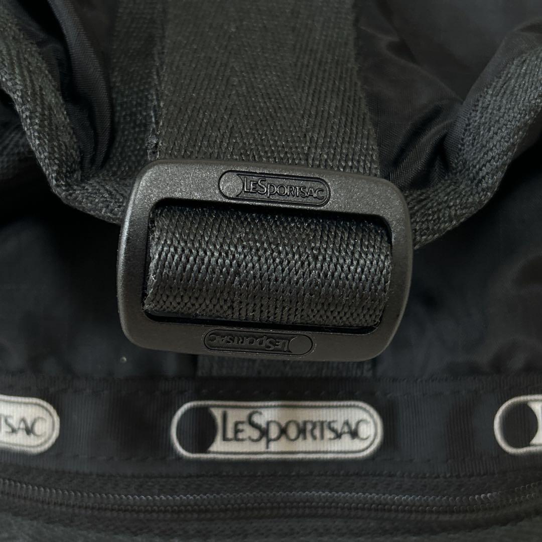 レスポートサック　ボストンバック　２WAY　ハンドバック　鍵付き　ブラック