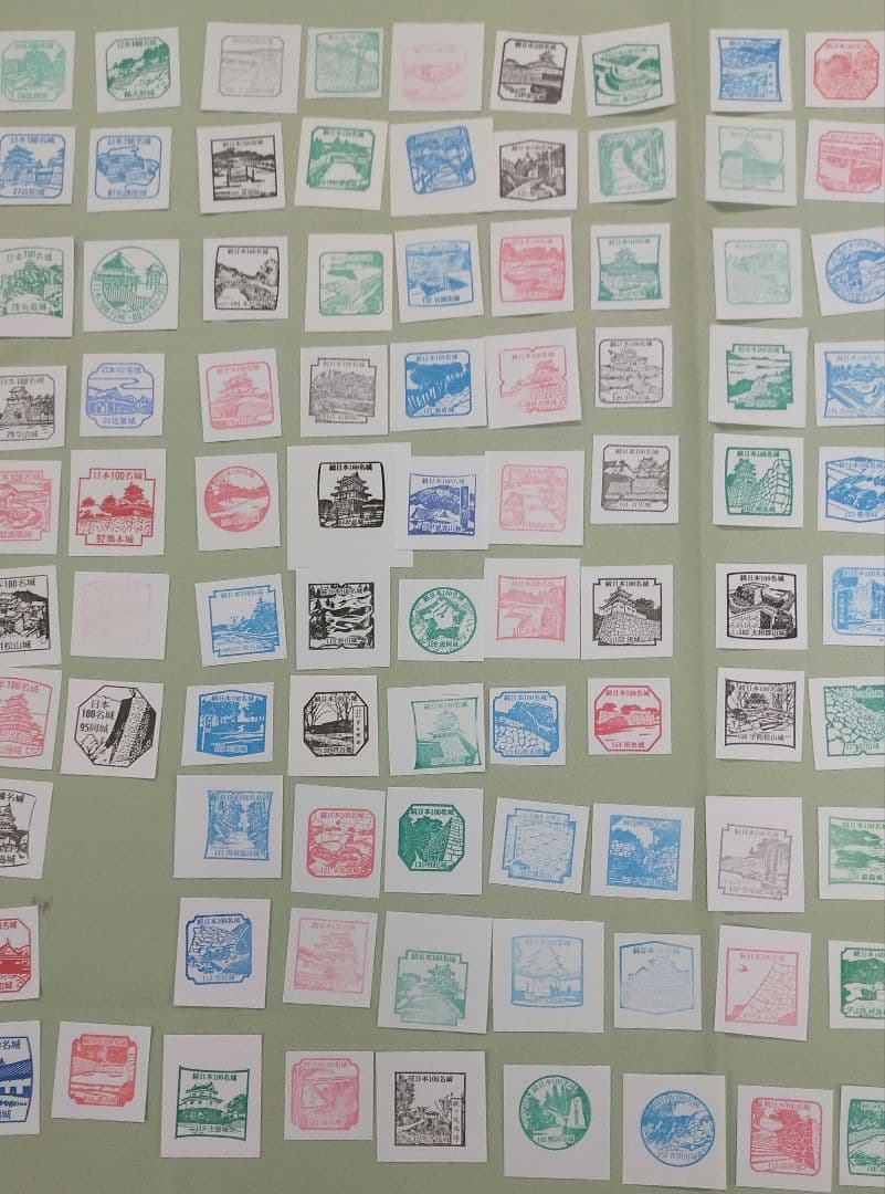 日本100名城スタンプ　168城まとめ売り