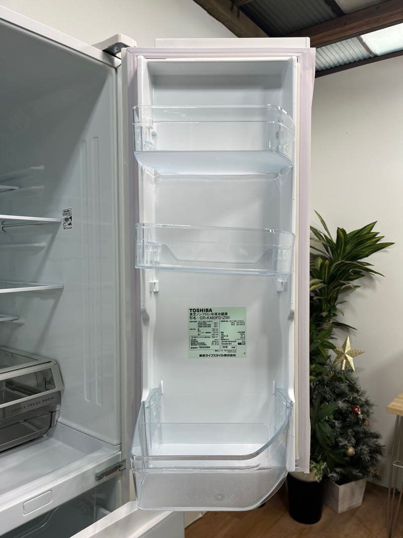 家電セット　冷凍冷蔵庫　東芝　462l 2016年　GR-K460FD