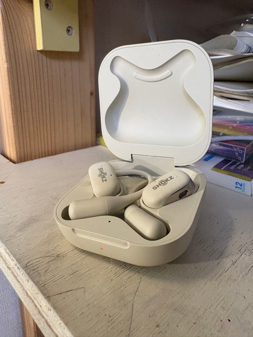 【JUSTDOIT様】SHOKZ OPENFIT ワイヤレスイヤホン ホワイト