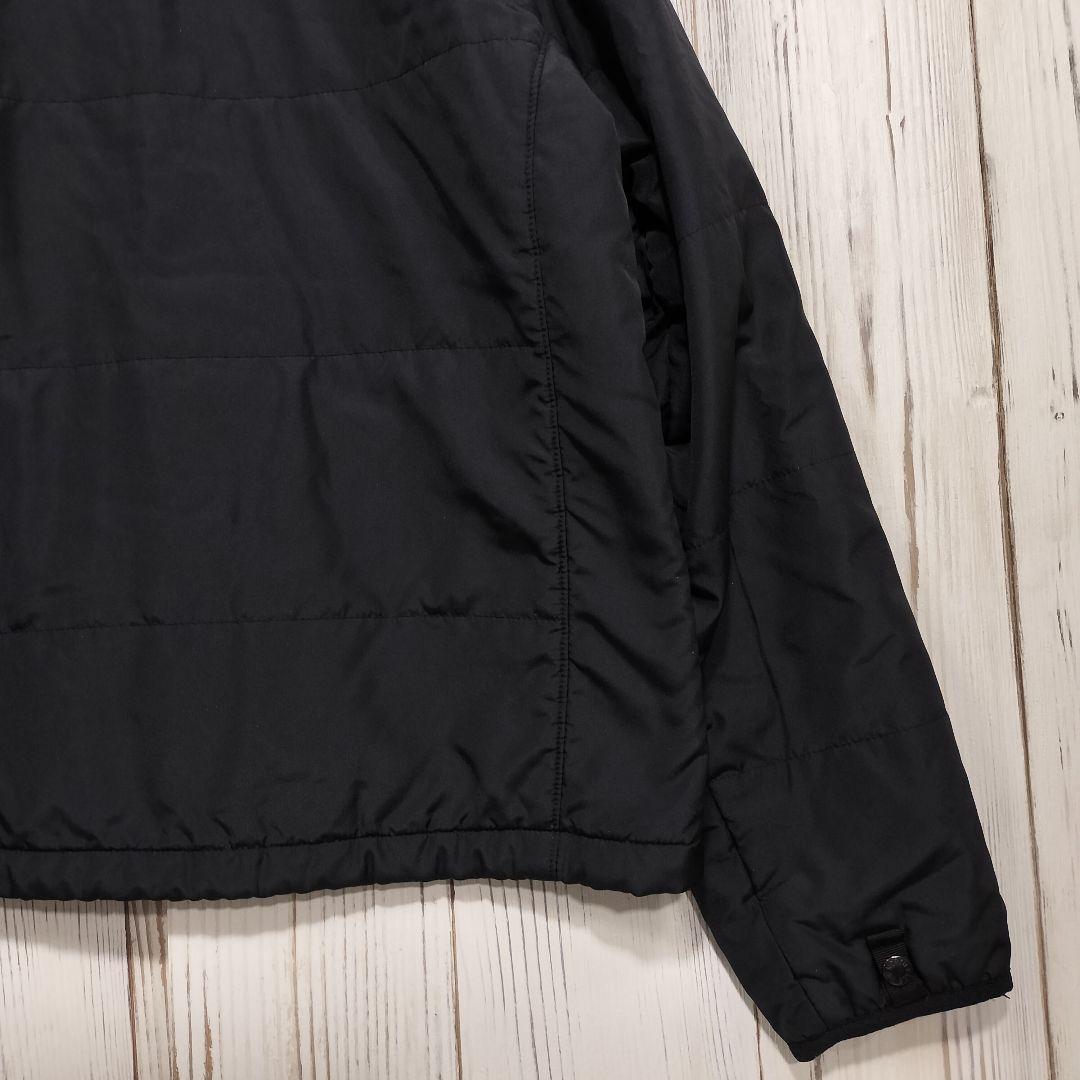 ✩ノースフェイス✩刺繍ロゴライトダウンジャケット　レディースL ブラック