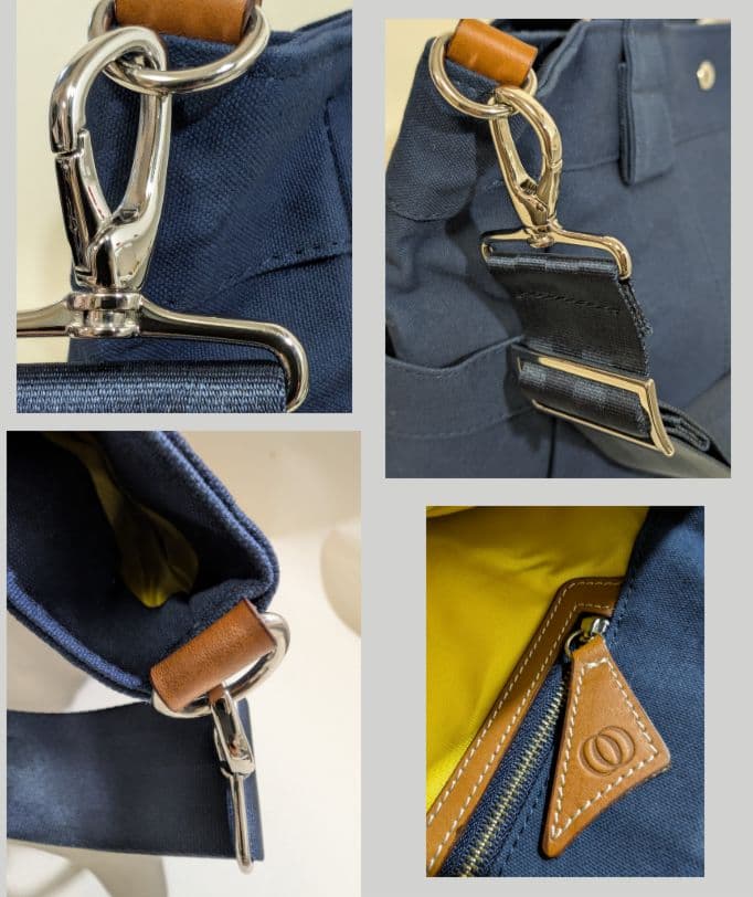 DOUBLELOOP 帆布トートバッグ　型崩れが少ない綺麗な品物です。