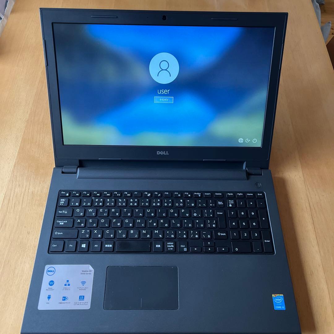 DELL ノートPC Vostro15 CORE i5 15インチ