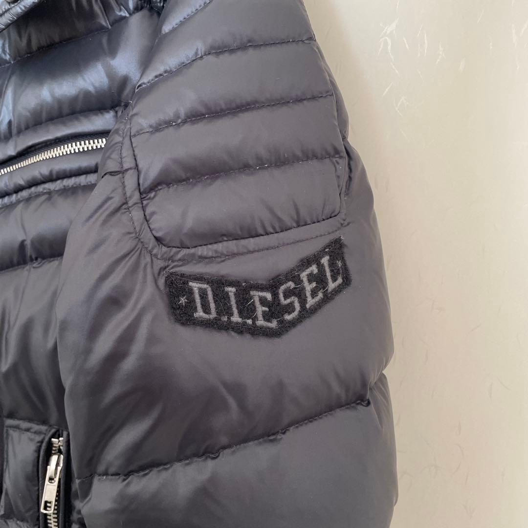 DIESEL ブラックダウンジャケット