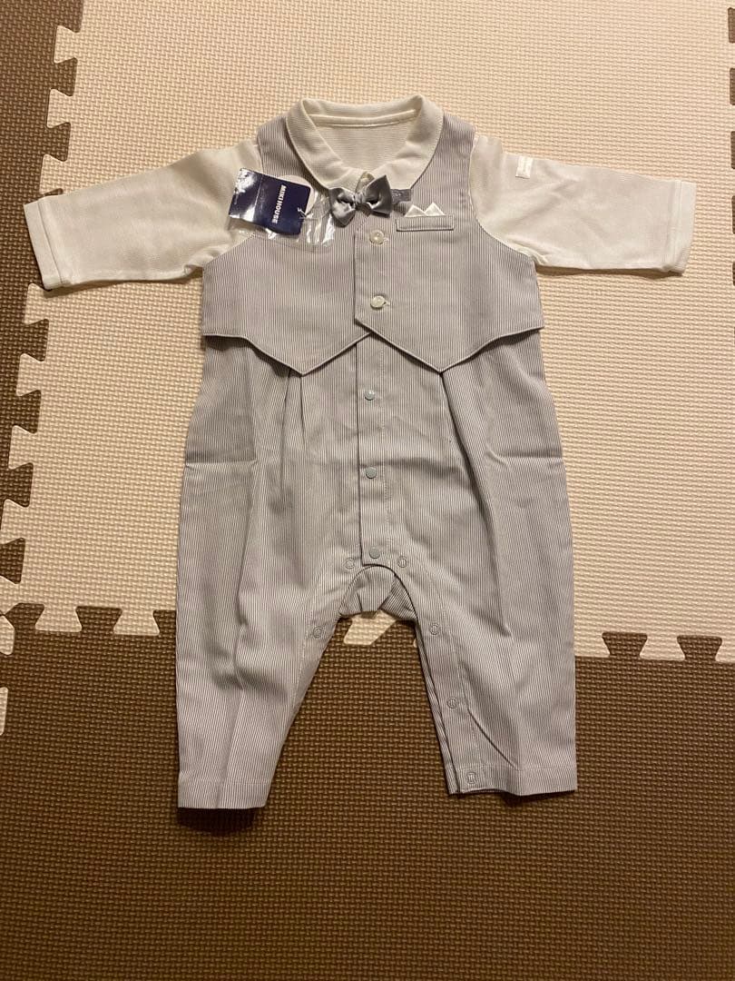 【Apple⭐︎】ミキハウス　タキシード風カバーオール　70cm