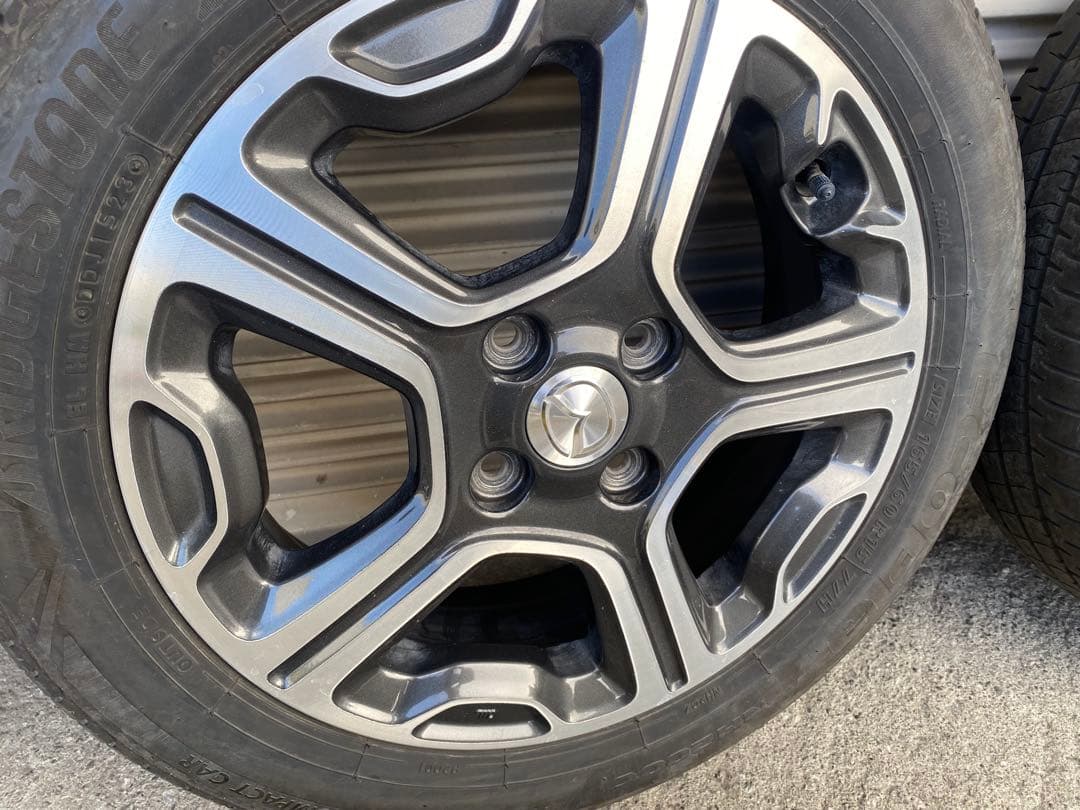 ハスラー　フレア純正15インチ ブリヂストン タイヤ付きホイールセット 4本