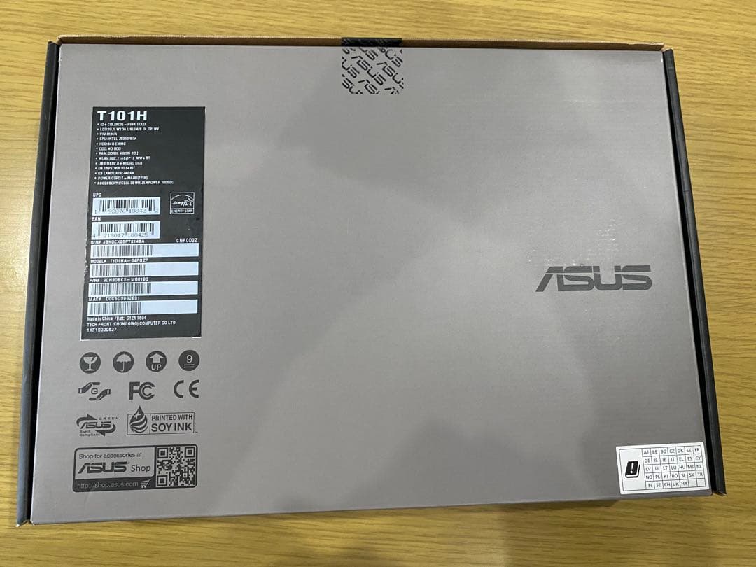 美品★お得！ASUS TransBook T101HA、モバイルバッテリーPC用