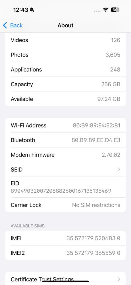 Apple iPhone 15 Pro 256GB ·SIMフリー