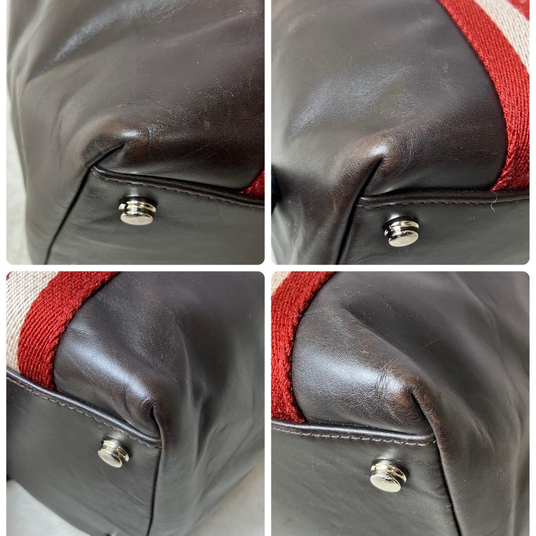 バリー✨トレインスポッティング A4 サイドポケット トートバッグ 本革 レザー