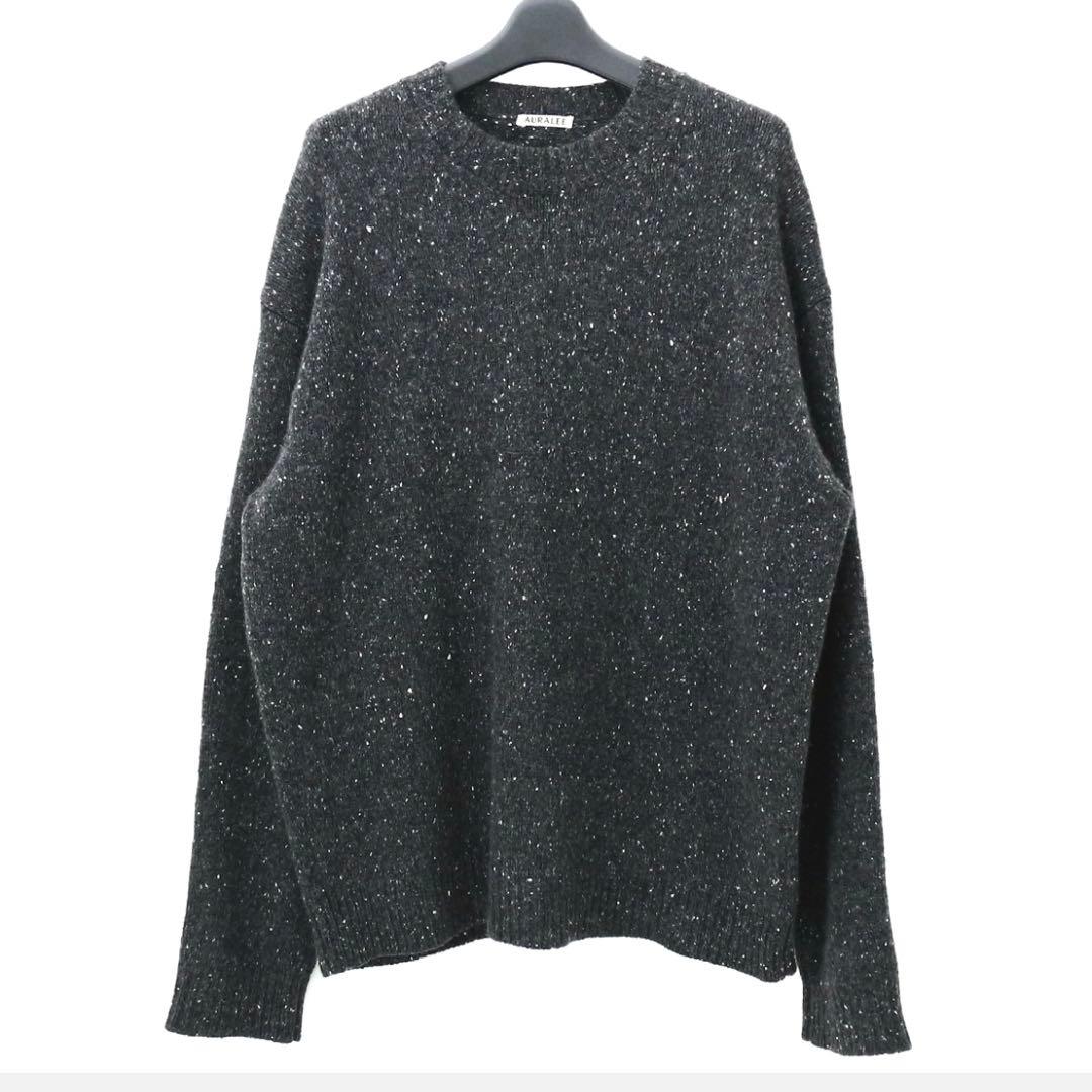 さ*ぁ様 オーラリー　カシミヤ 100 ニット　サイズ4 ミドルゲージニットセー