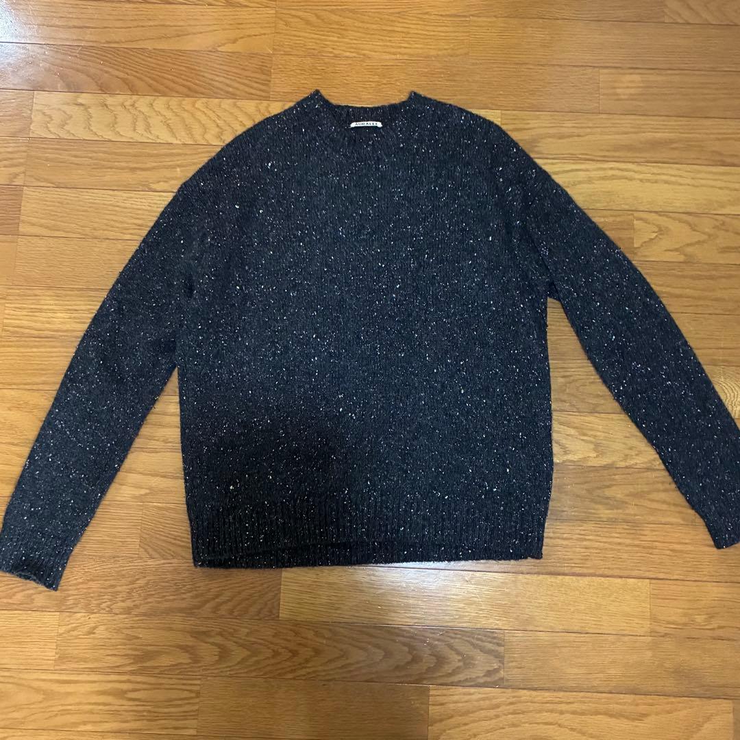 さ*ぁ様 オーラリー　カシミヤ 100 ニット　サイズ4 ミドルゲージニットセー